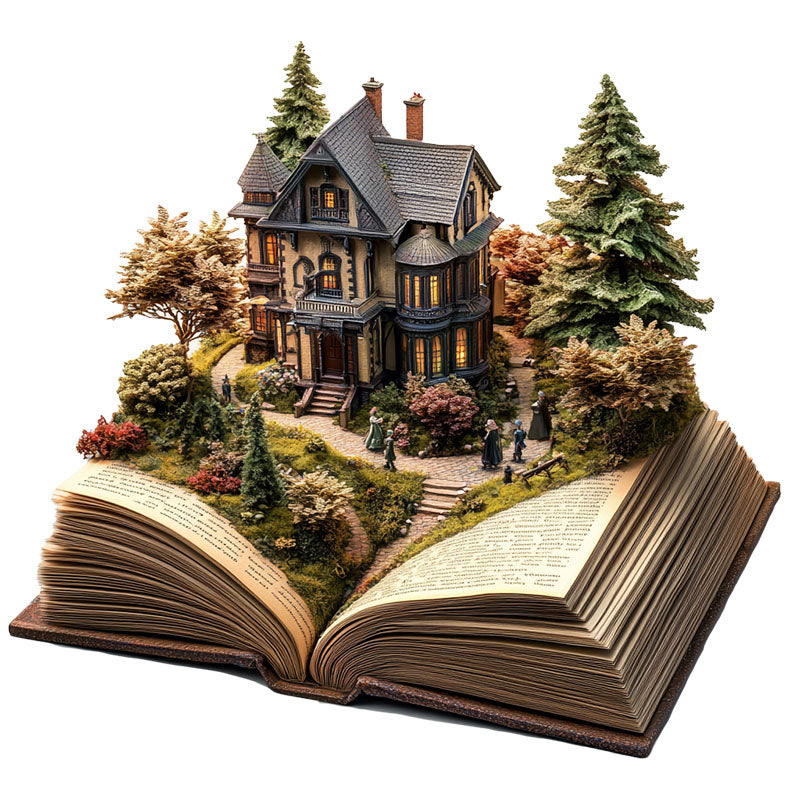 3D Victorian Manor Wooden Jigsaw Puzzle