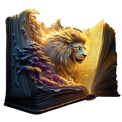 3D Roaring Lion Wooden Jigsaw Puzzle