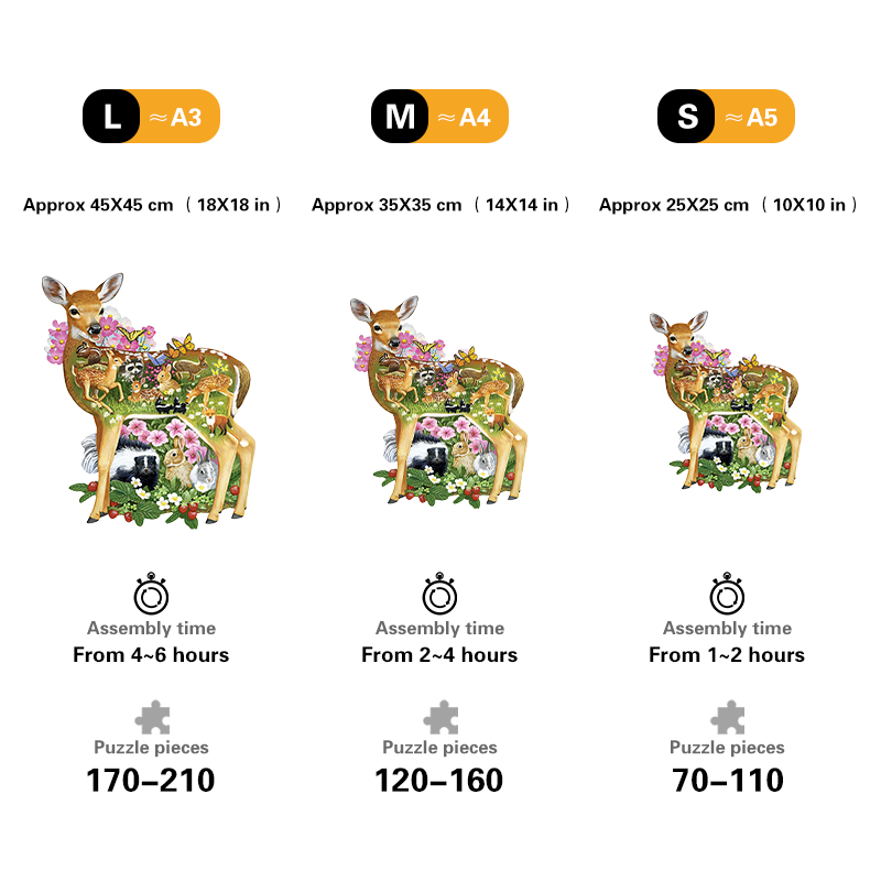 Sika Deer Home Puzzle