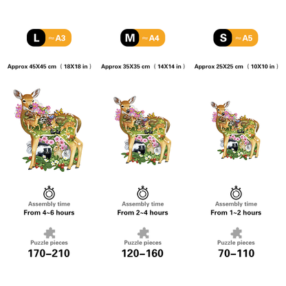 Sika Deer Home Puzzle