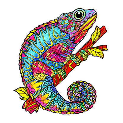 Colorful Lizard Puzzle