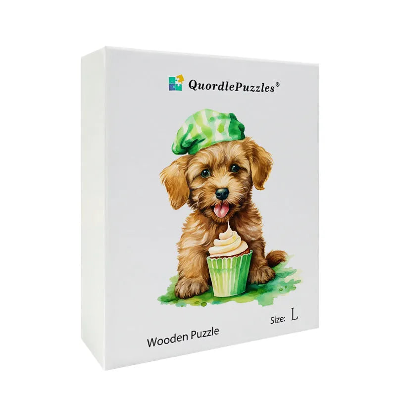 🔥LAST DAY 91% -Cute puppy in green top hat
