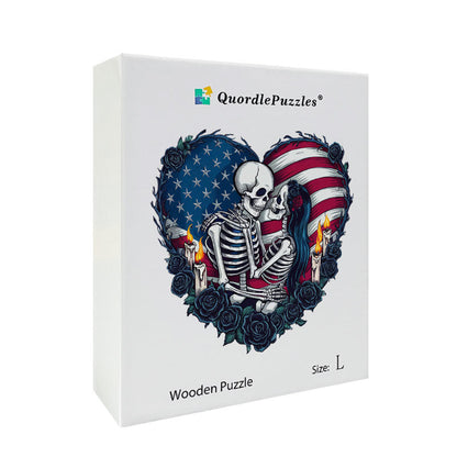 🔥LAST DAY 85% OFF - American Flag Gothic Heart