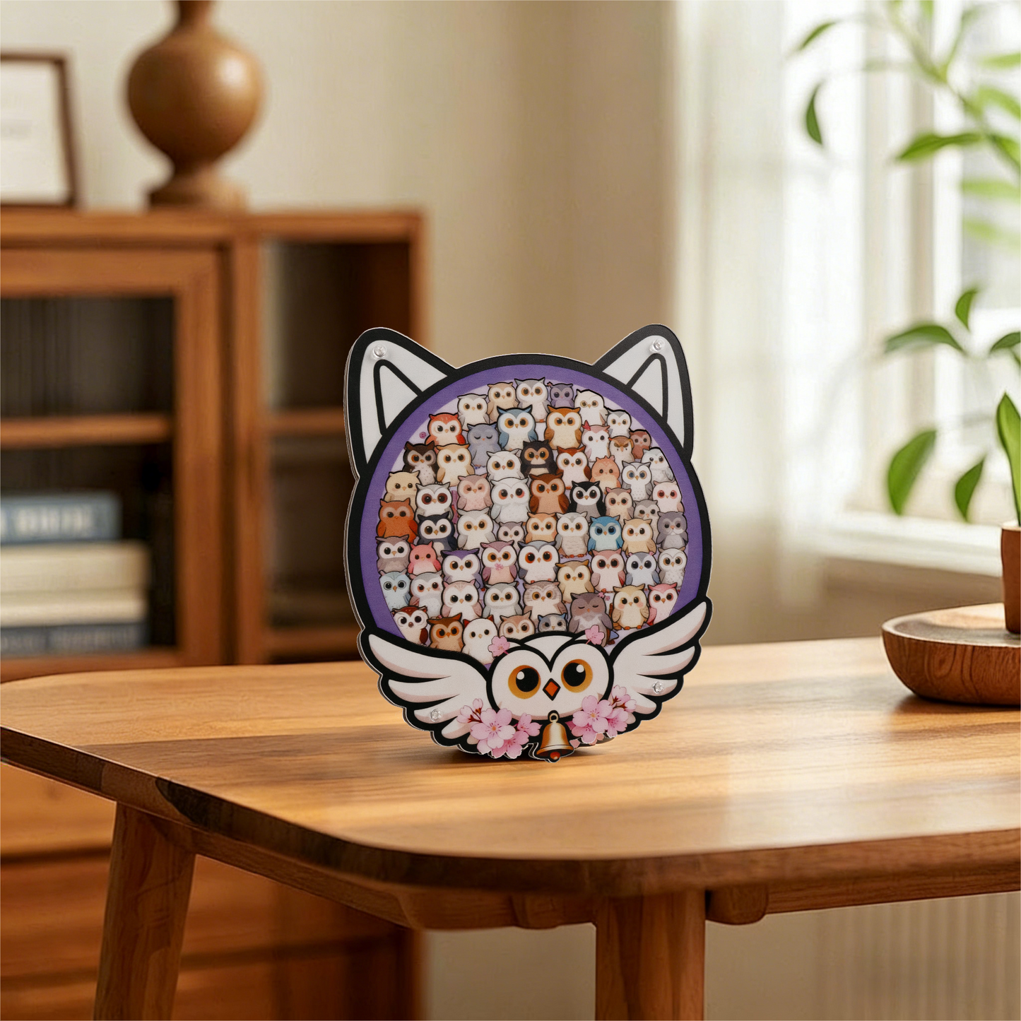 Enchanted Owl Gathering Display Puzzle