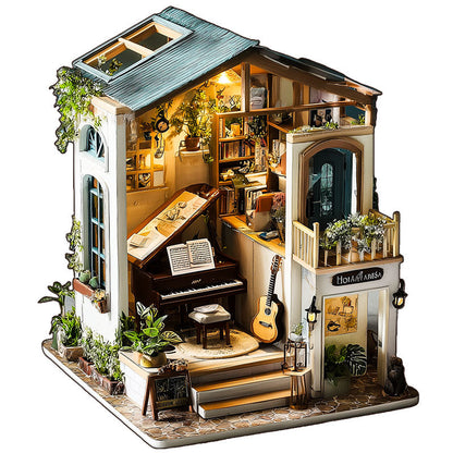 Music Studio Wooden Jigsaw Puzzle