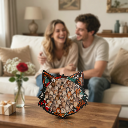 Woodland Wolf Gathering Display Puzzle