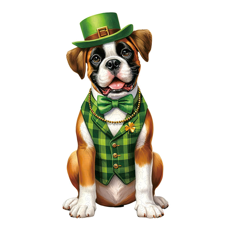 🔥LAST DAY 93% -St Patrick's Day Boxer Dog