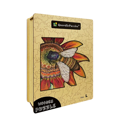 Bees Wooden Jigsaw Puzzle