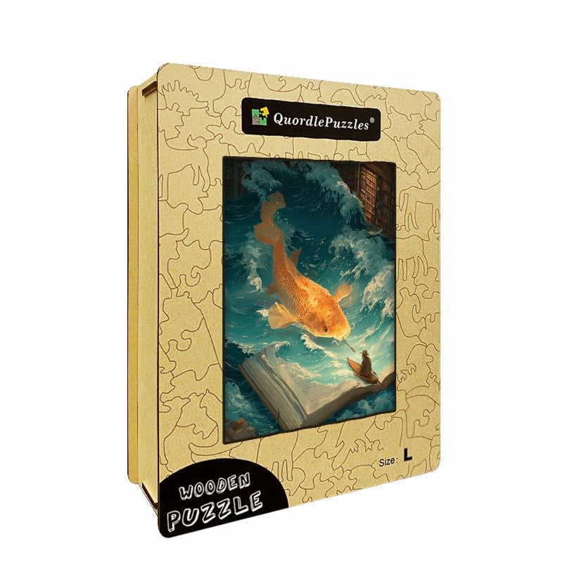 Giant Fish Wooden Jigsaw Puzzle