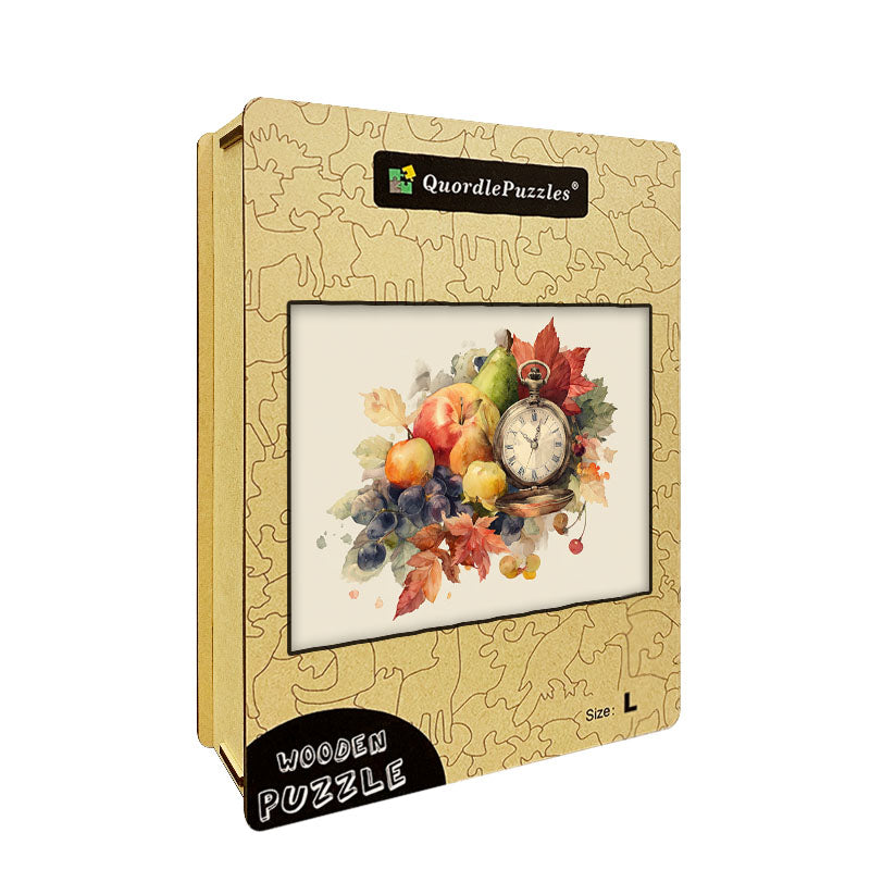 Timeless Harvest Wooden Jigsaw Puzzle