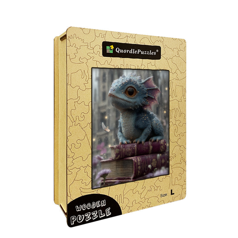 Baby Dragon Wooden Jigsaw Puzzle