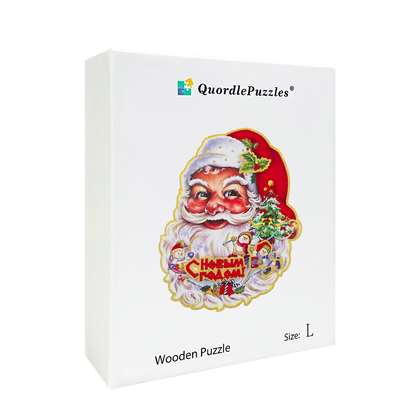 Santa at Christmas Jigsaw Puzzle